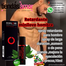 Minilove Retardante Prolongador - Sexshop TIENDAS AMOR Ofertas